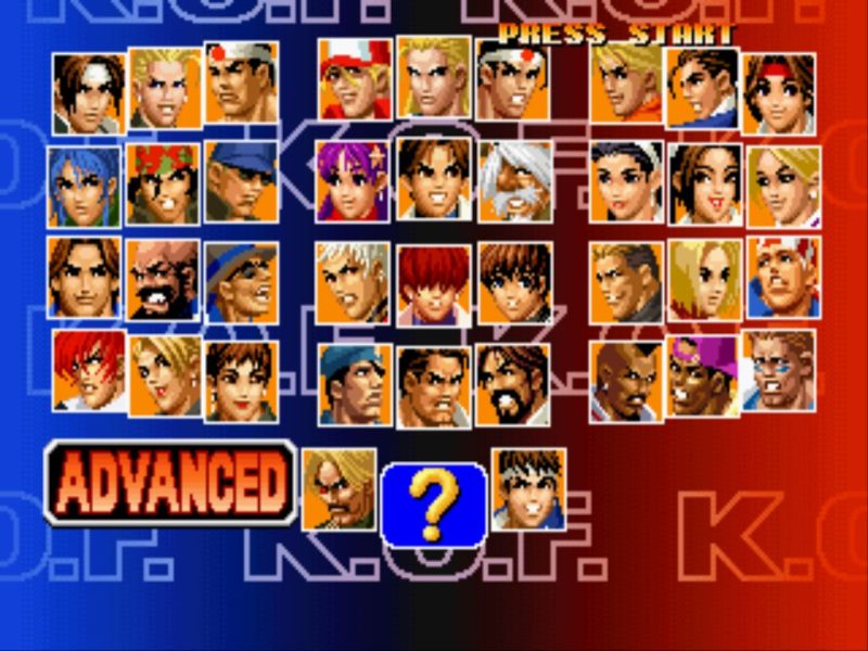 PS1拳皇98