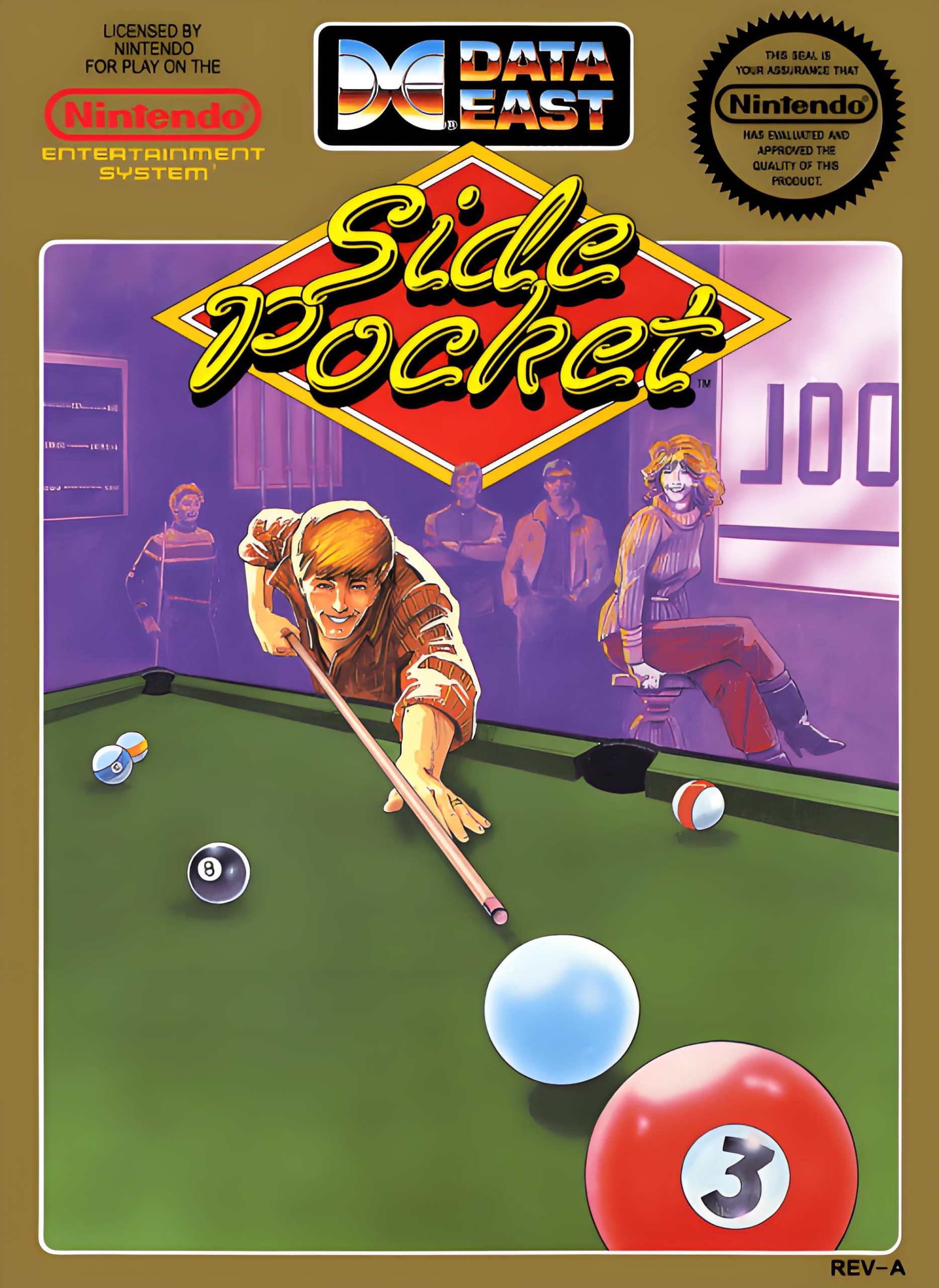 FC花式撞球游戏封面