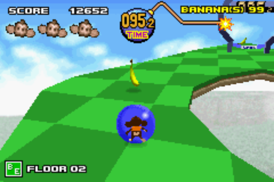 GBA超级猴子球游戏截图