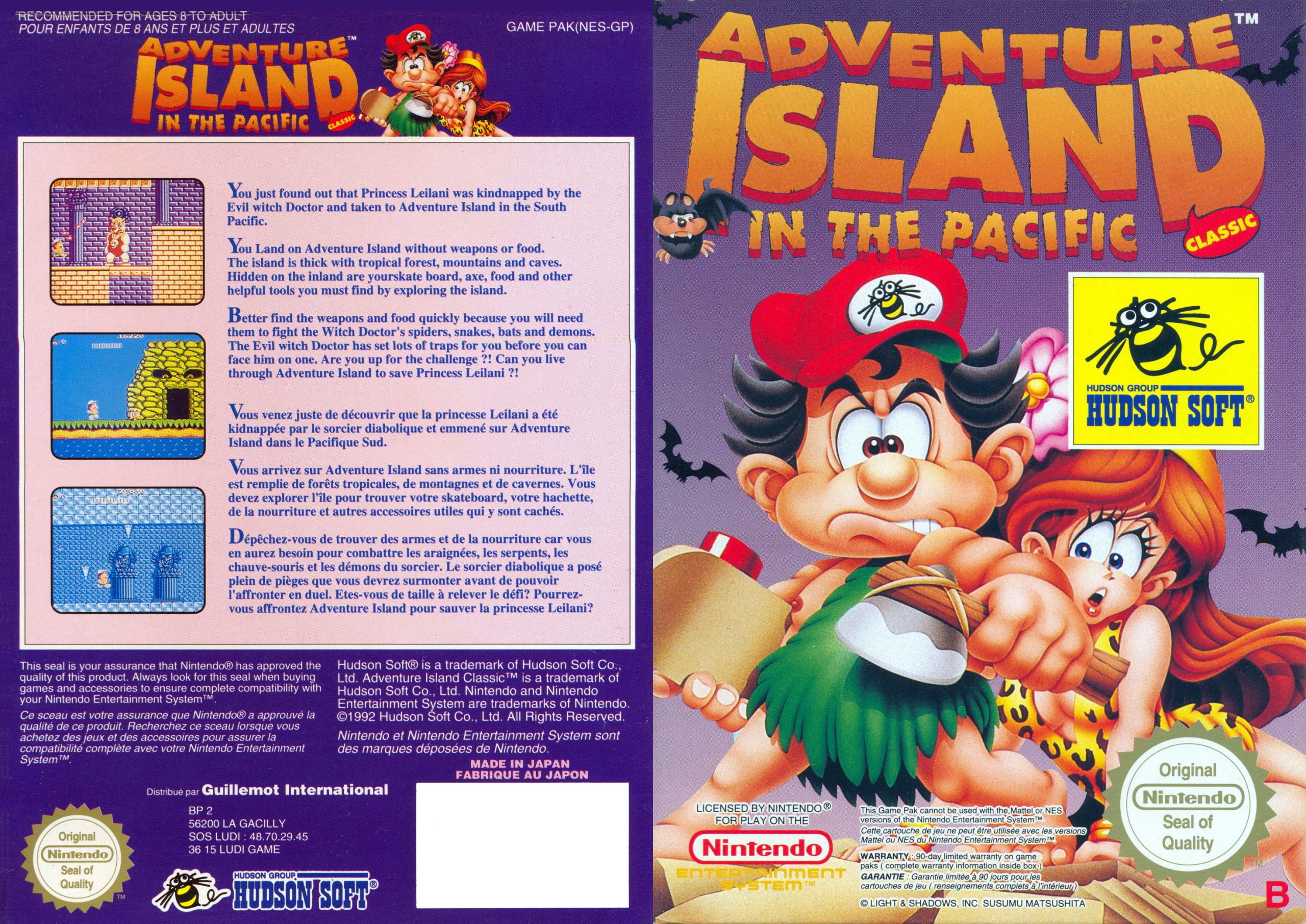 FC冒险岛游戏封面