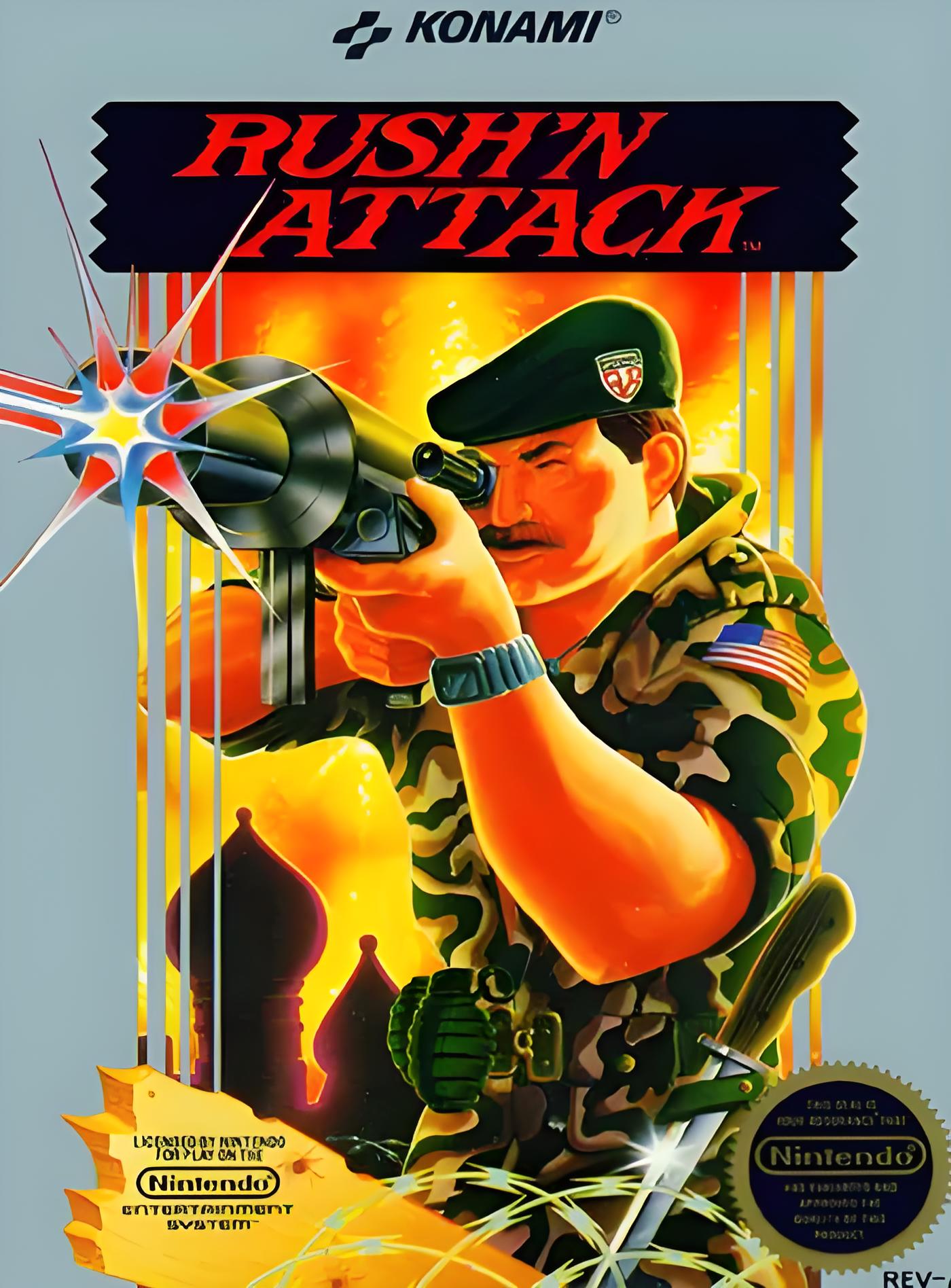 FC绿色兵团游戏封面