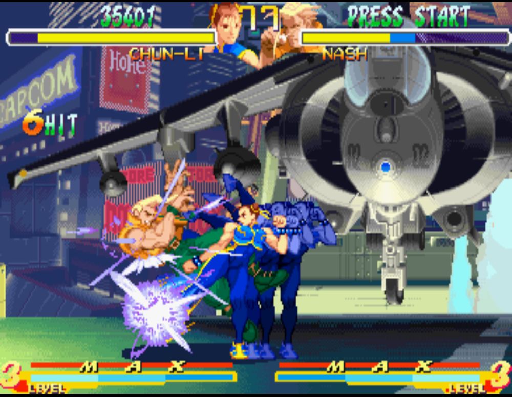 PS1街头霸王 Zero 2 加强版